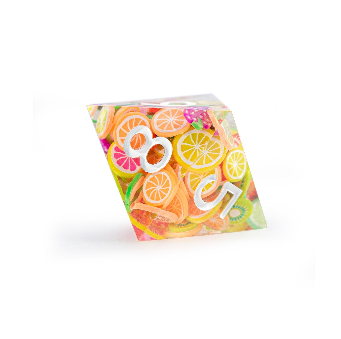 Ensemble de dés polyédriques Fruitburst 7 pièces 