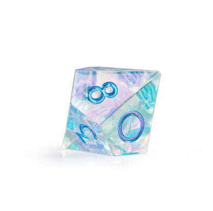Ensemble de 7 dés polyédriques Glacial Rift 