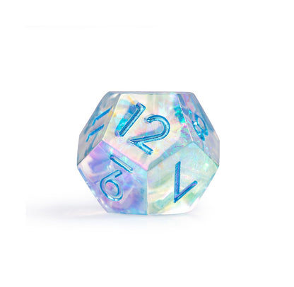 Ensemble de 7 dés polyédriques Glacial Rift 