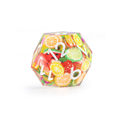 Ensemble de dés polyédriques Fruitburst 7 pièces 