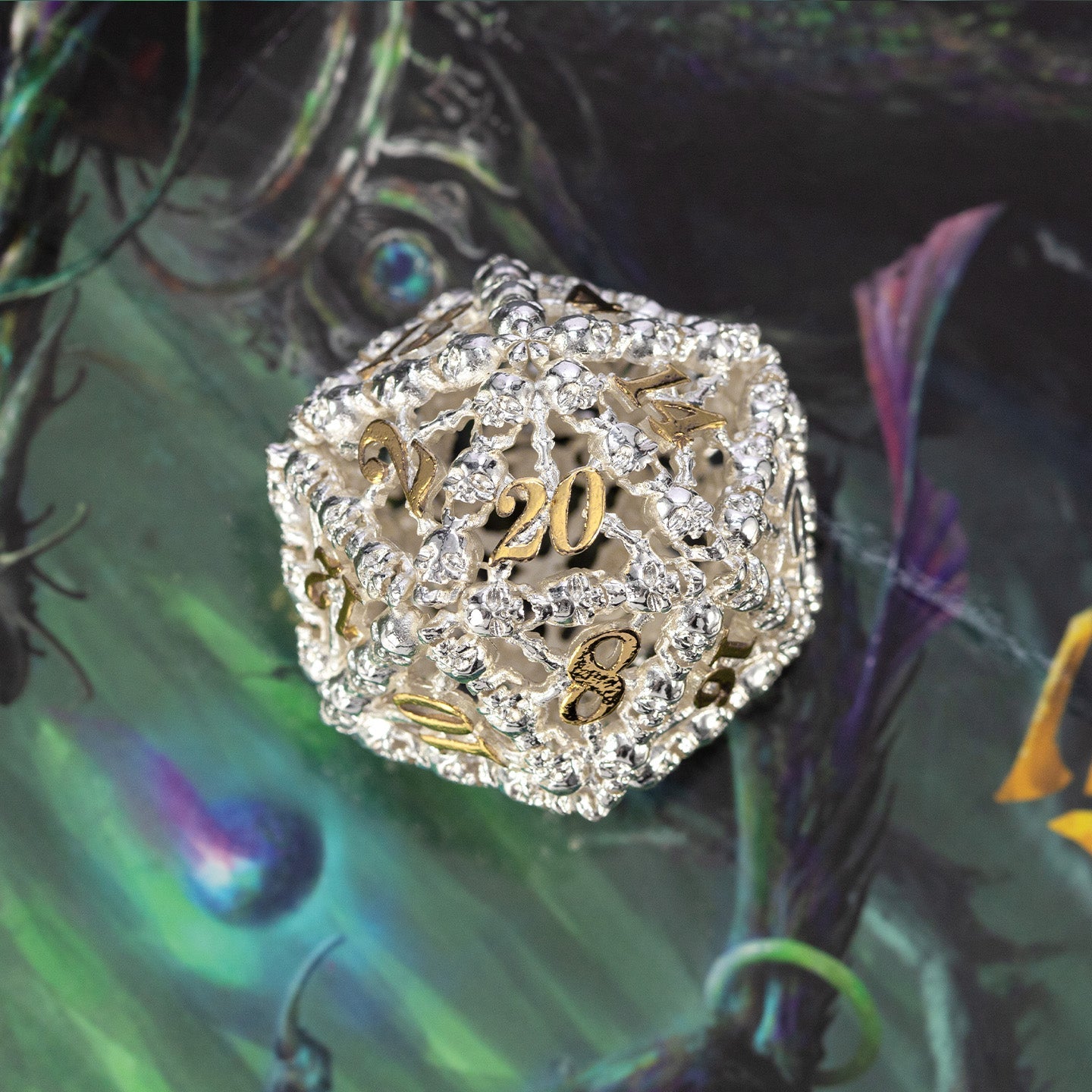 中空白翡翠 D20 — 41 mm 