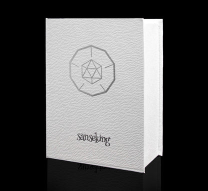 オリーブグリーンメッキ 7ピース 多面体ダイスセット