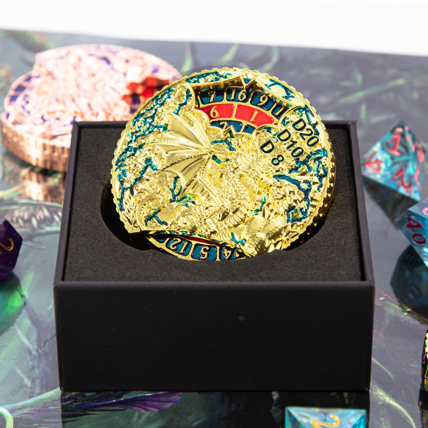 ドラゴンドミニオン 7-in-1 メタルダイススピナー