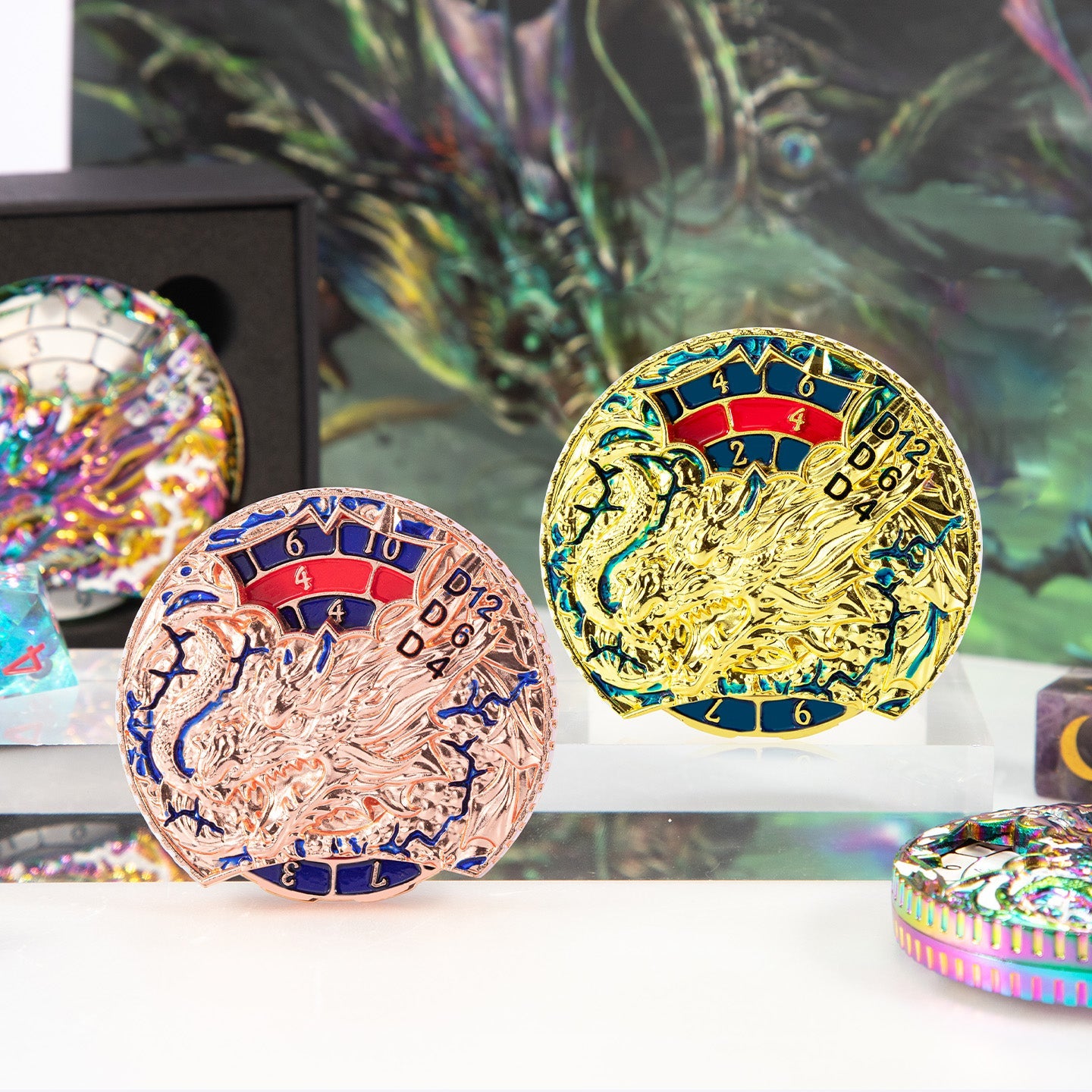 ドラゴンドミニオン 7-in-1 メタルダイススピナー