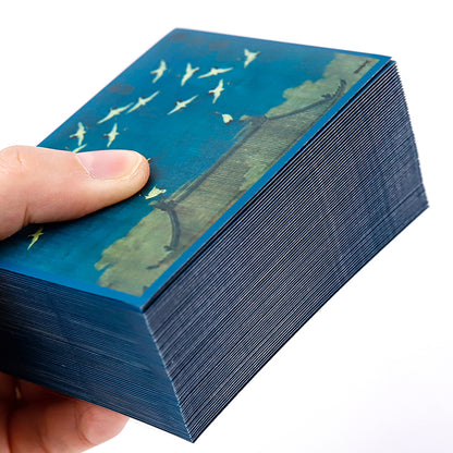 Pochettes artistiques « Grue de bon augure » - Lot de 3 (horizontales, verticales) 
