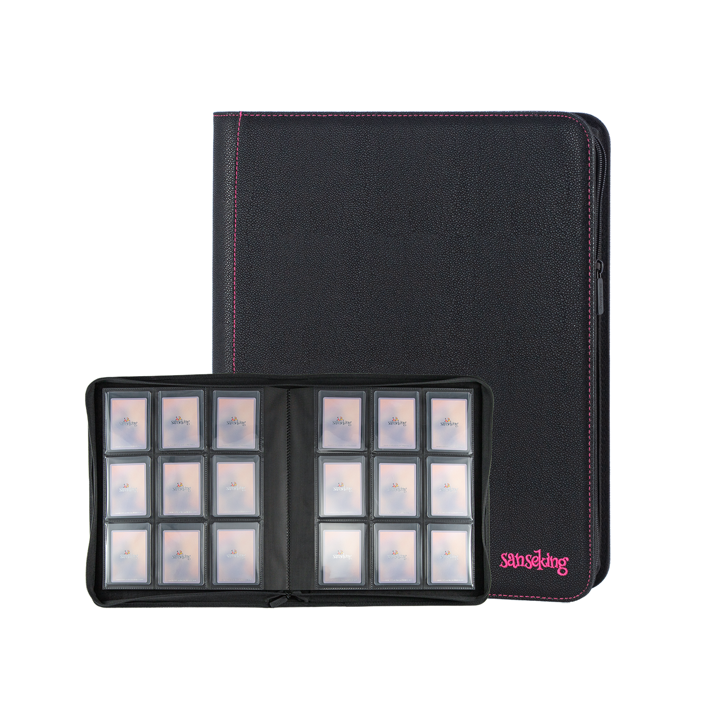 4/9 Pocket PU Toploader Binder