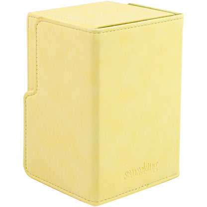 Coffre de rangement double couche – Jaune