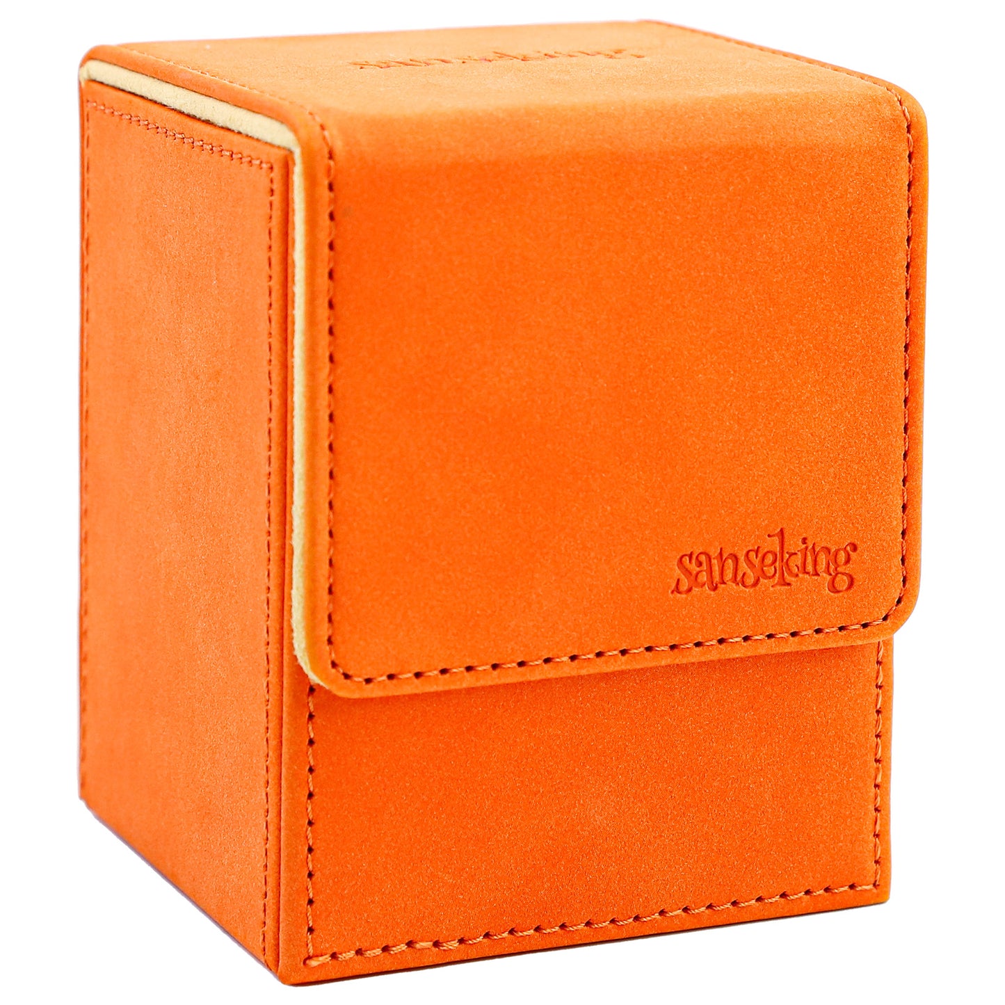 Sanseking Magic Card Deck Box for MTG(Vertical,Orange)