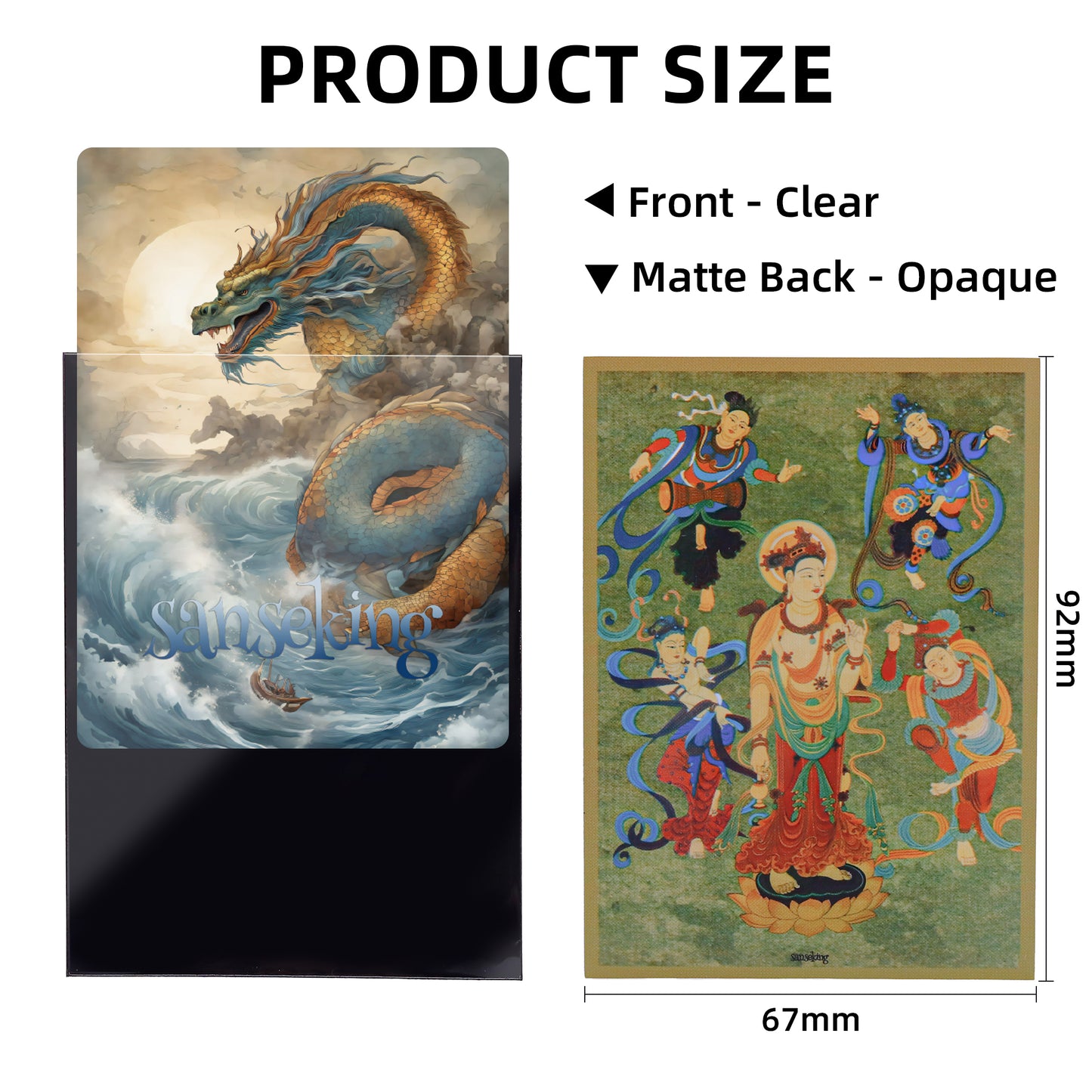 Flying Apsaras TCG Card Sleeve 64pcs