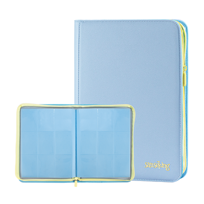 AXIS-05 4/9/12-Pocket Blue Trading Card Binder