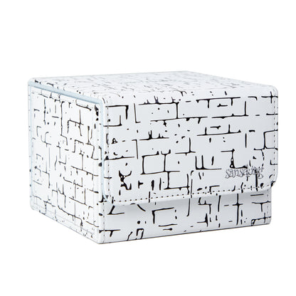 Boîte de rangement pyramidale - Blanche (Comprend 3 séparateurs)