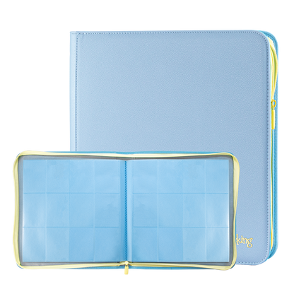 AXIS-05 4/9/12-Pocket Blue Trading Card Binder