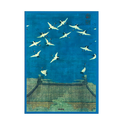 Pochettes artistiques « Grue de bon augure » - Lot de 3 (horizontales, verticales) 