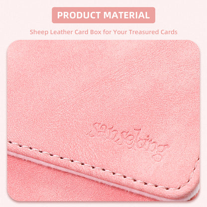 Boîte de rangement pour deck Magic (Verticale, Rose)