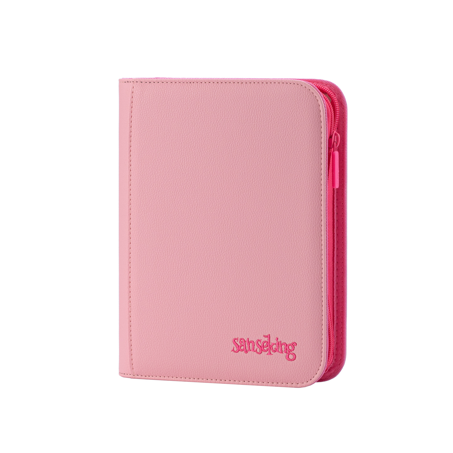 4/9/12-Pocket PU Card Binder Pink | Premium Trading Card Album Sanseking 4/9/12-Pocket PU Card Binder Pink | Premium Trading Card Album Sanseking