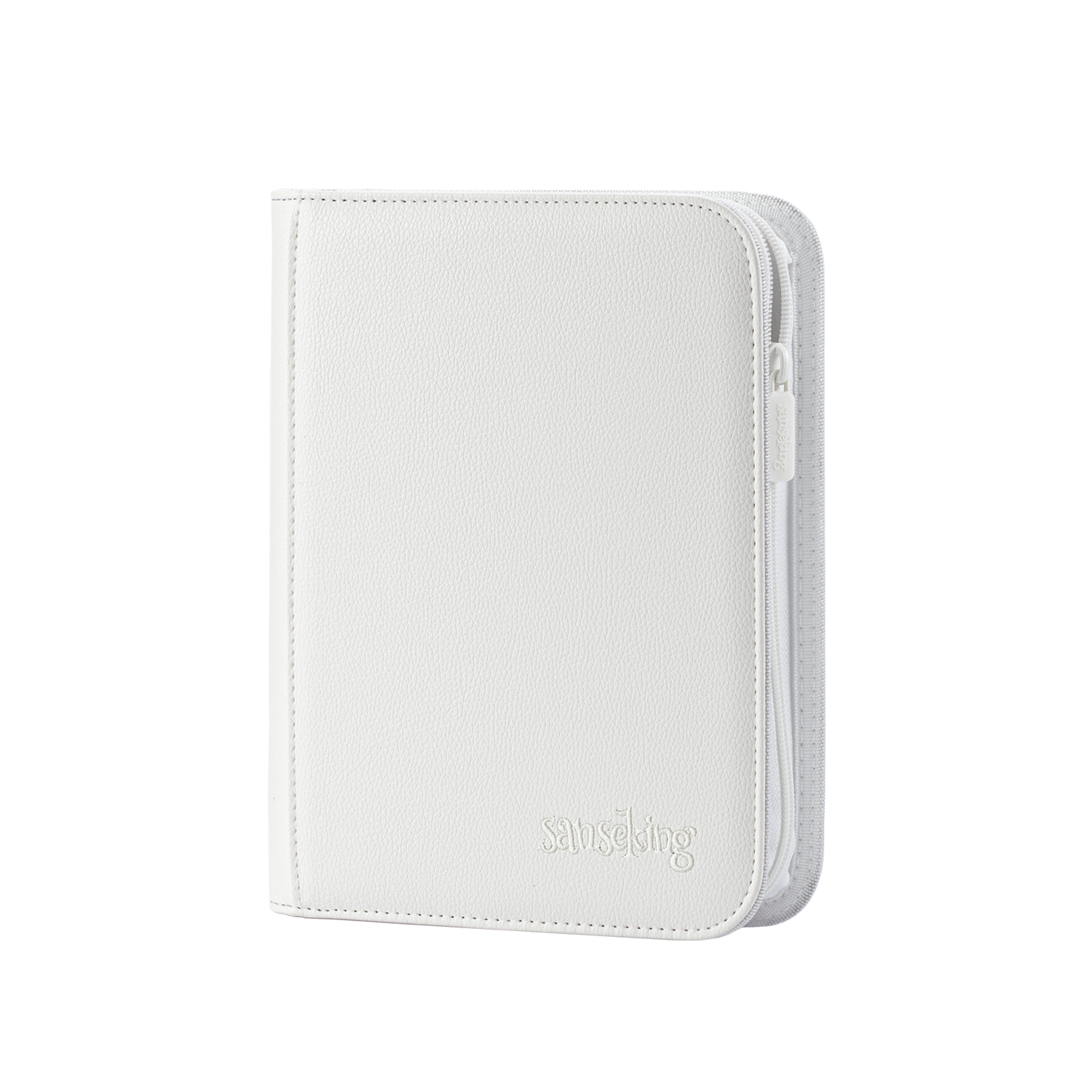 12 card binder 4/9/12-Pocket PU Card Binder – White