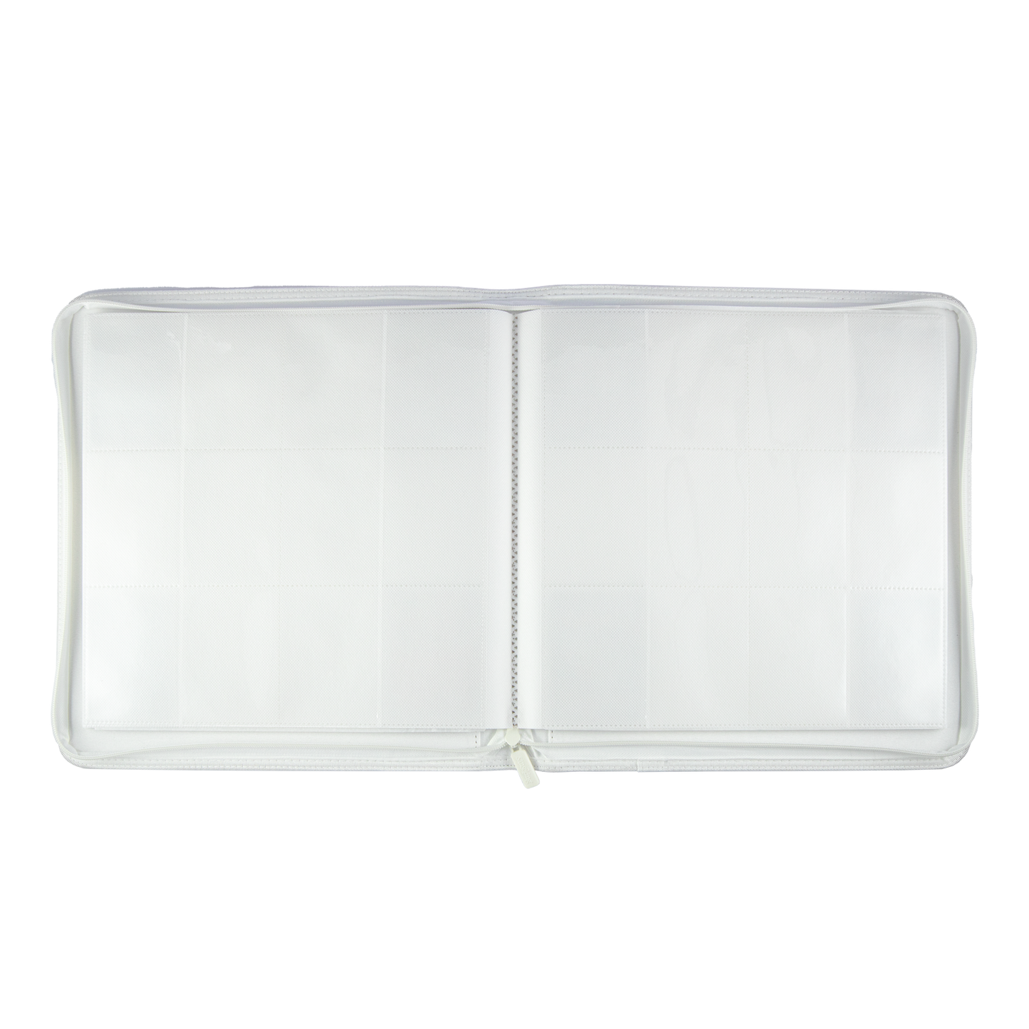 4/9/12-Pocket PU Card Binder – White