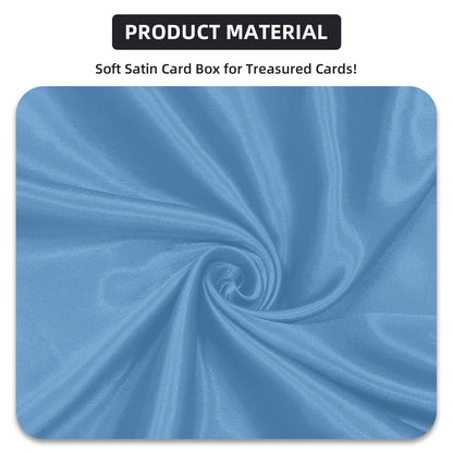 Boîte de rangement pour deck Magic Commander pouvant contenir plus de 100 cartes DND (Bleue)