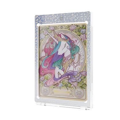 [US UNIQUEMENT] Porte-cartes magnétiques holographiques phosphorescents 35 pt (3 pièces)