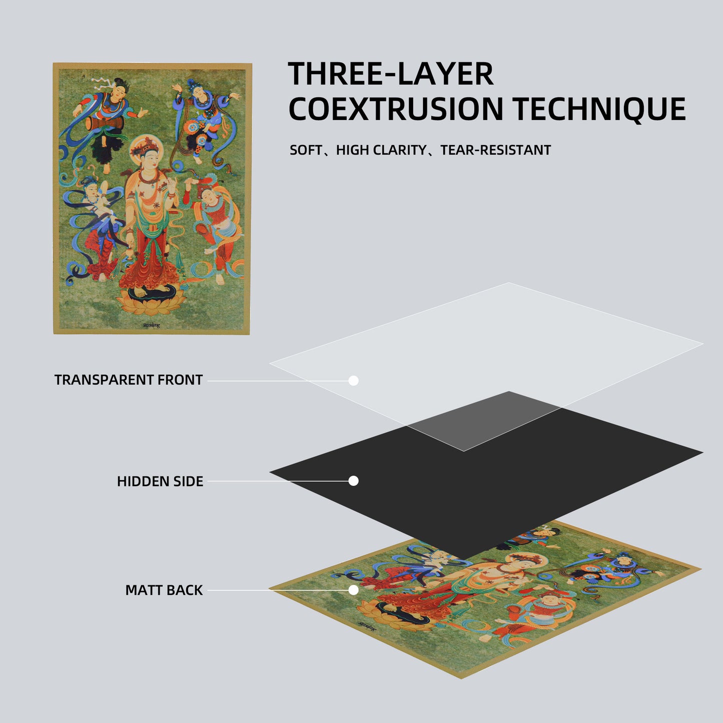 Flying Apsaras TCG Card Sleeve 64pcs