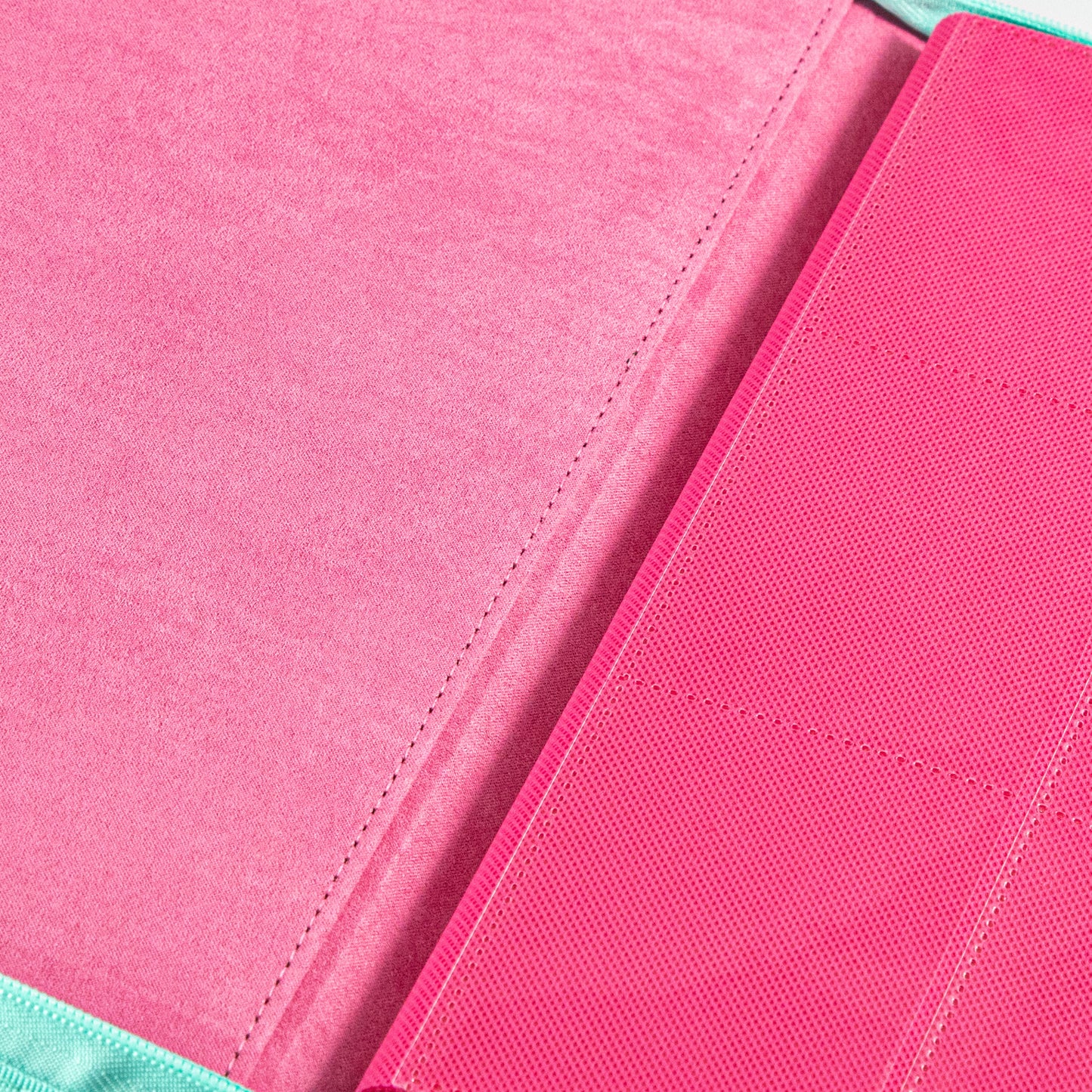 Coral Binder Series PU Leather Zipper 9-Pocket