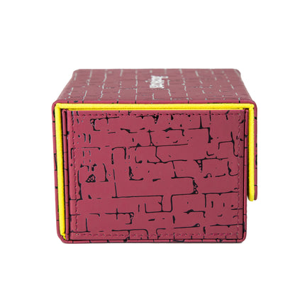 Boîte de rangement pyramidale - Rouge (Comprend 3 séparateurs) 