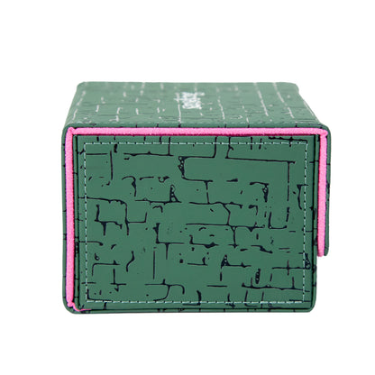 Boîte de rangement pyramidale - Verte (Comprend 3 séparateurs) 