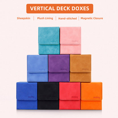 Sanseking Magic Card Deck Box for MTG(Vertical,Orange)