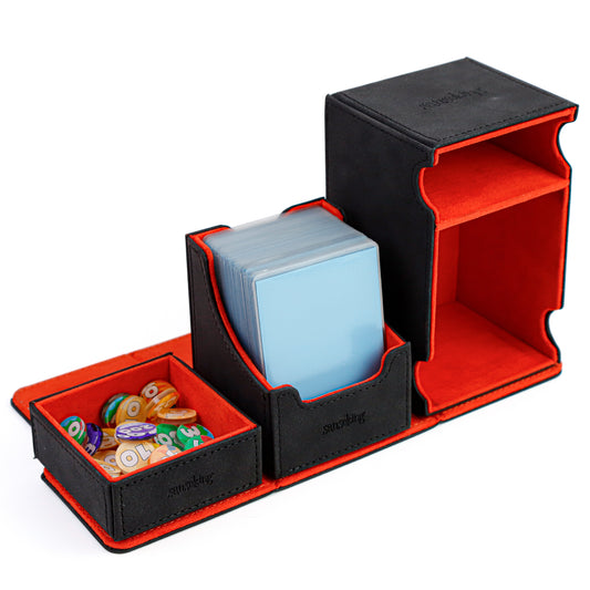 Double-Layer Deck Box – Black