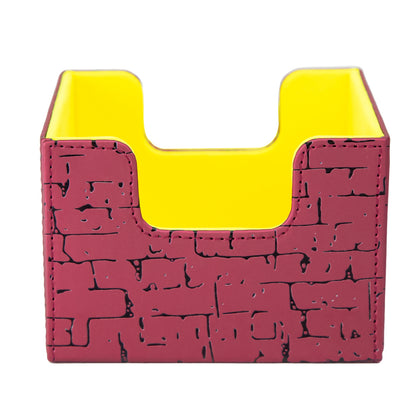 Boîte de rangement pyramidale - Rouge (Comprend 3 séparateurs) 