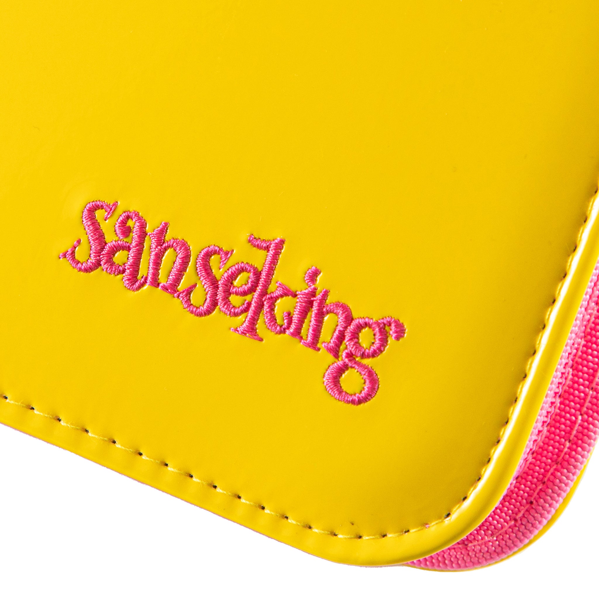 Coral Binder Series Yellow | 9-Pocket PU Leather TCG Binder