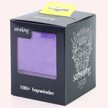 Boîte de rangement pour deck Magic (Verticale, Violette)
