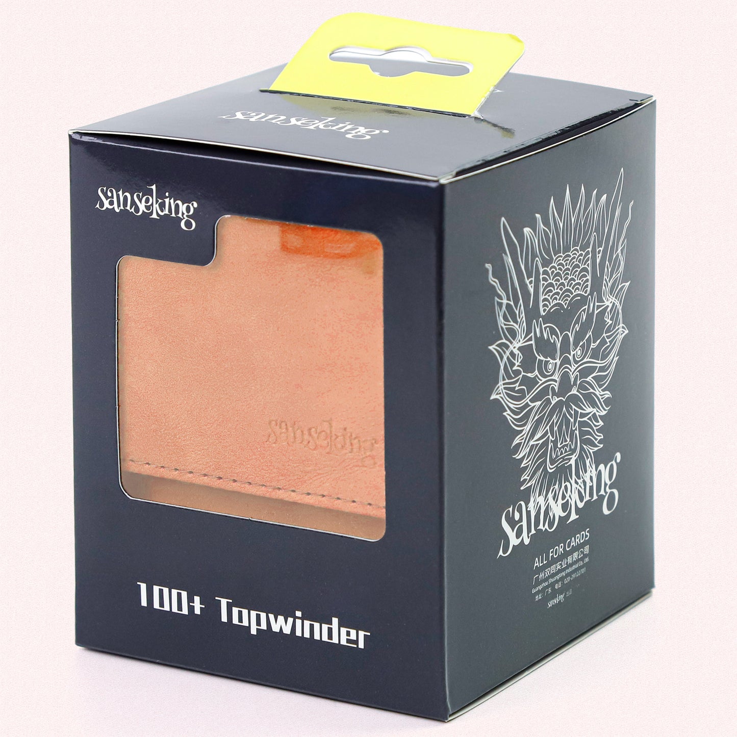 Sanseking Magic Card Deck Box for MTG(Vertical,Orange)