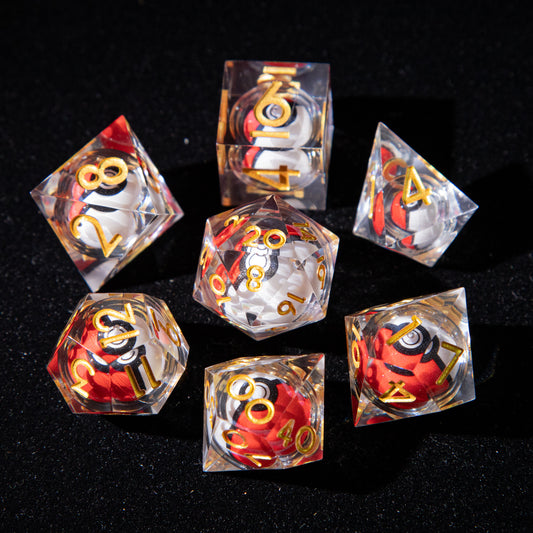 D&D Multi-faceted Resin Dice Set (Ball set）