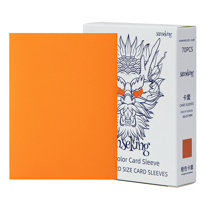 Sanseking White Dragon God Card Sleeves | Double-Layer Matte TCG Protectors Sanseking White Dragon God Card Sleeves | Double-Layer Matte TCG Protectors