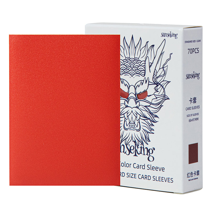 Sanseking White Dragon God Card Sleeves | Double-Layer Matte TCG Protectors Sanseking White Dragon God Card Sleeves | Double-Layer Matte TCG Protectors