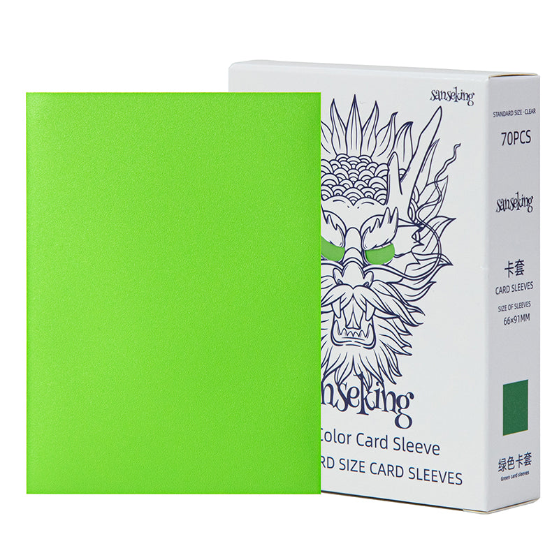 Sanseking White Dragon God Card Sleeves | Double-Layer Matte TCG Protectors Sanseking White Dragon God Card Sleeves | Double-Layer Matte TCG Protectors