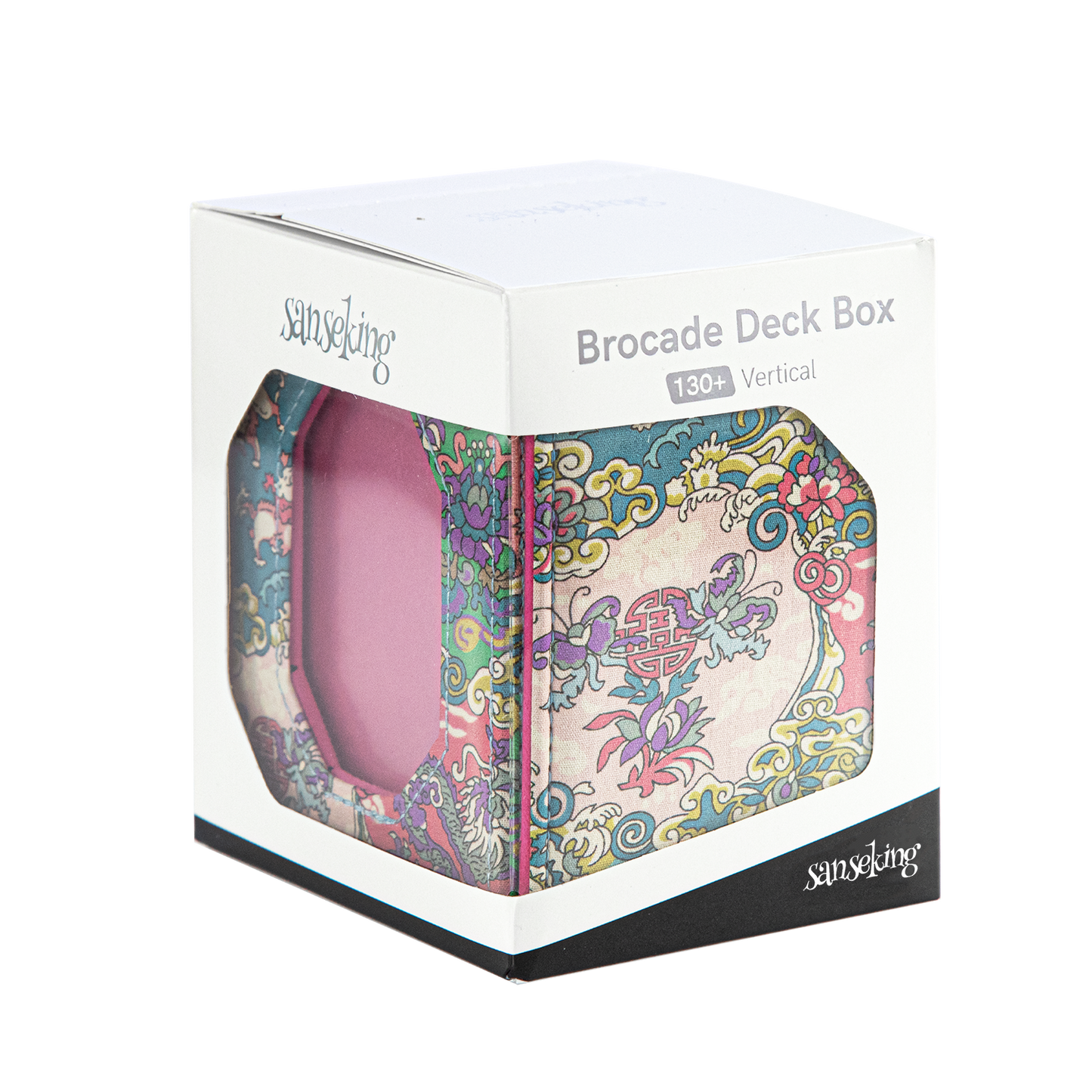 Auspicious Prosperity Brocade Deck Box