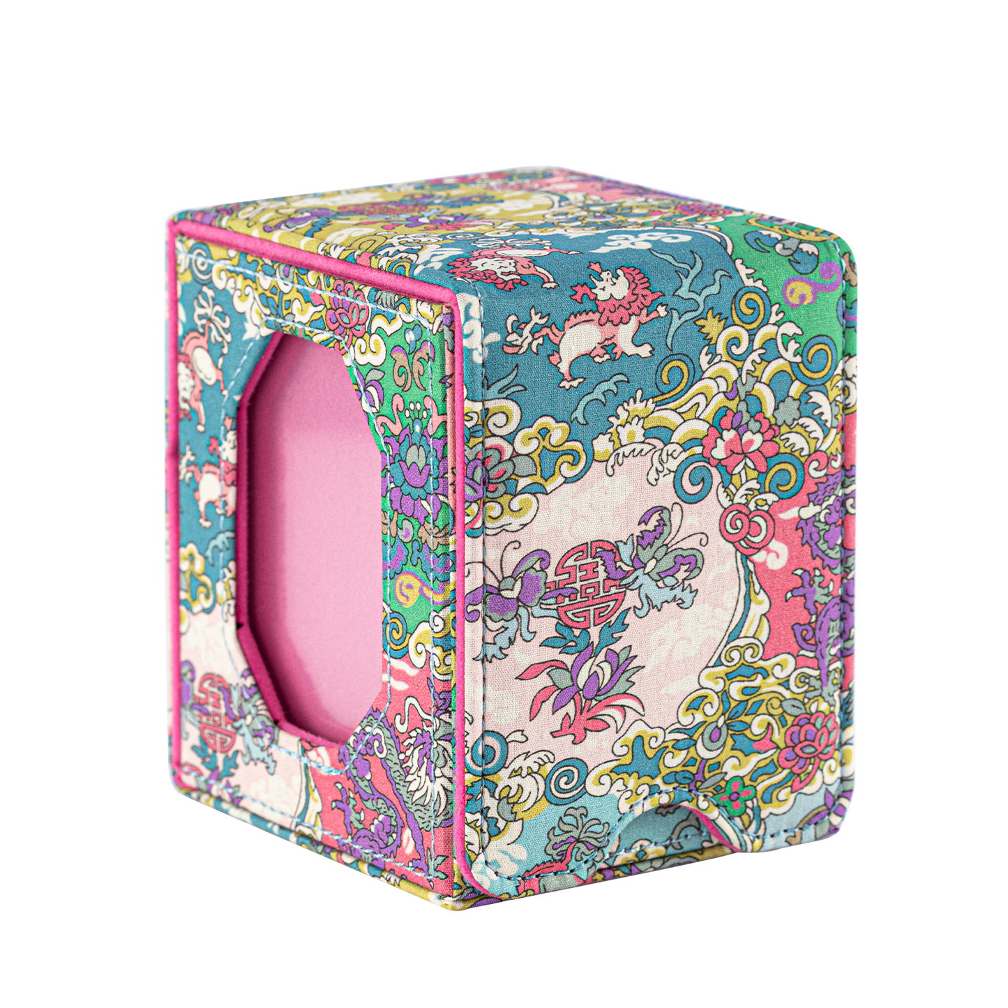 Auspicious Prosperity Brocade Deck Box