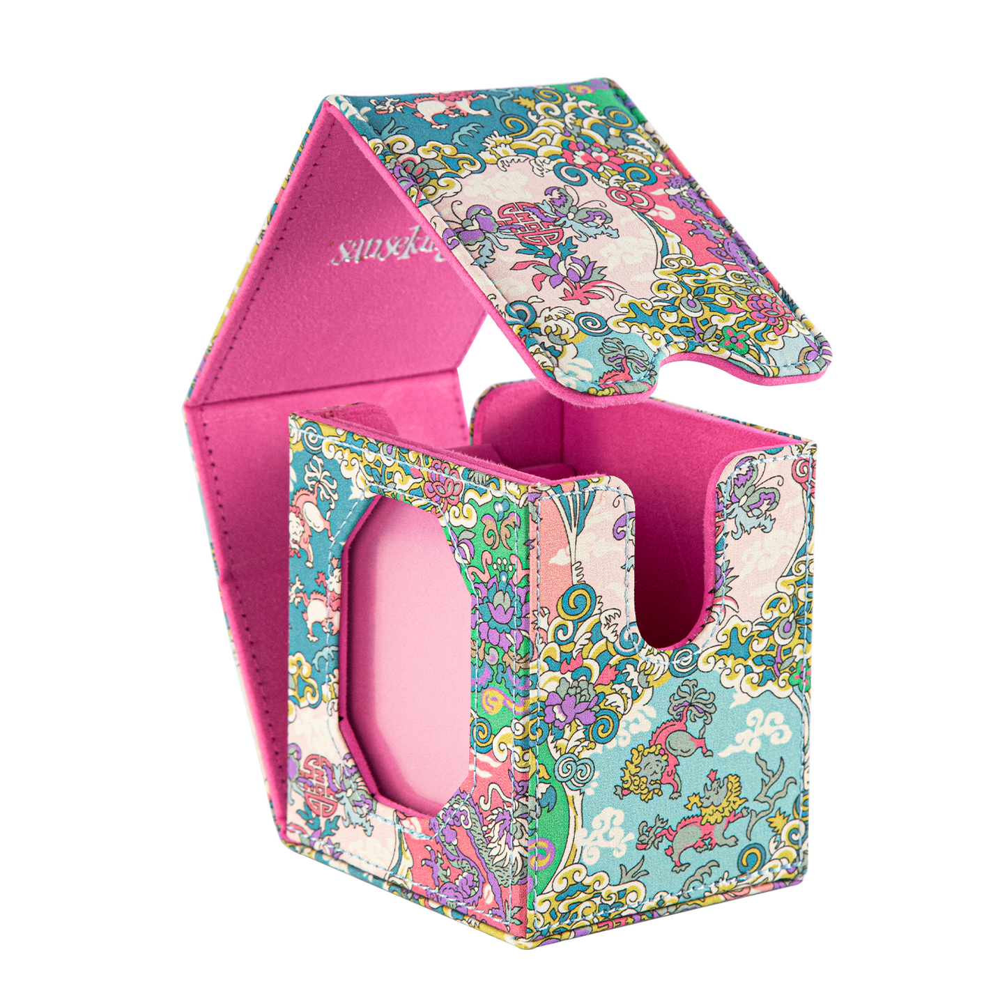 Auspicious Prosperity Brocade Deck Box