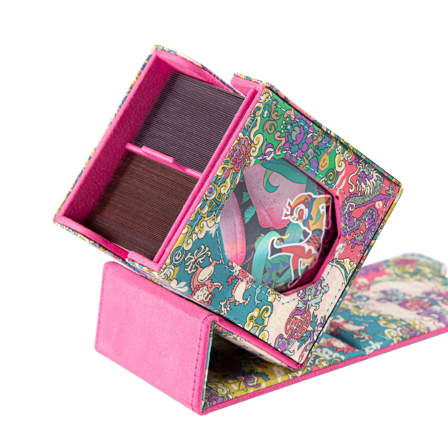 Auspicious Prosperity Brocade Deck Box