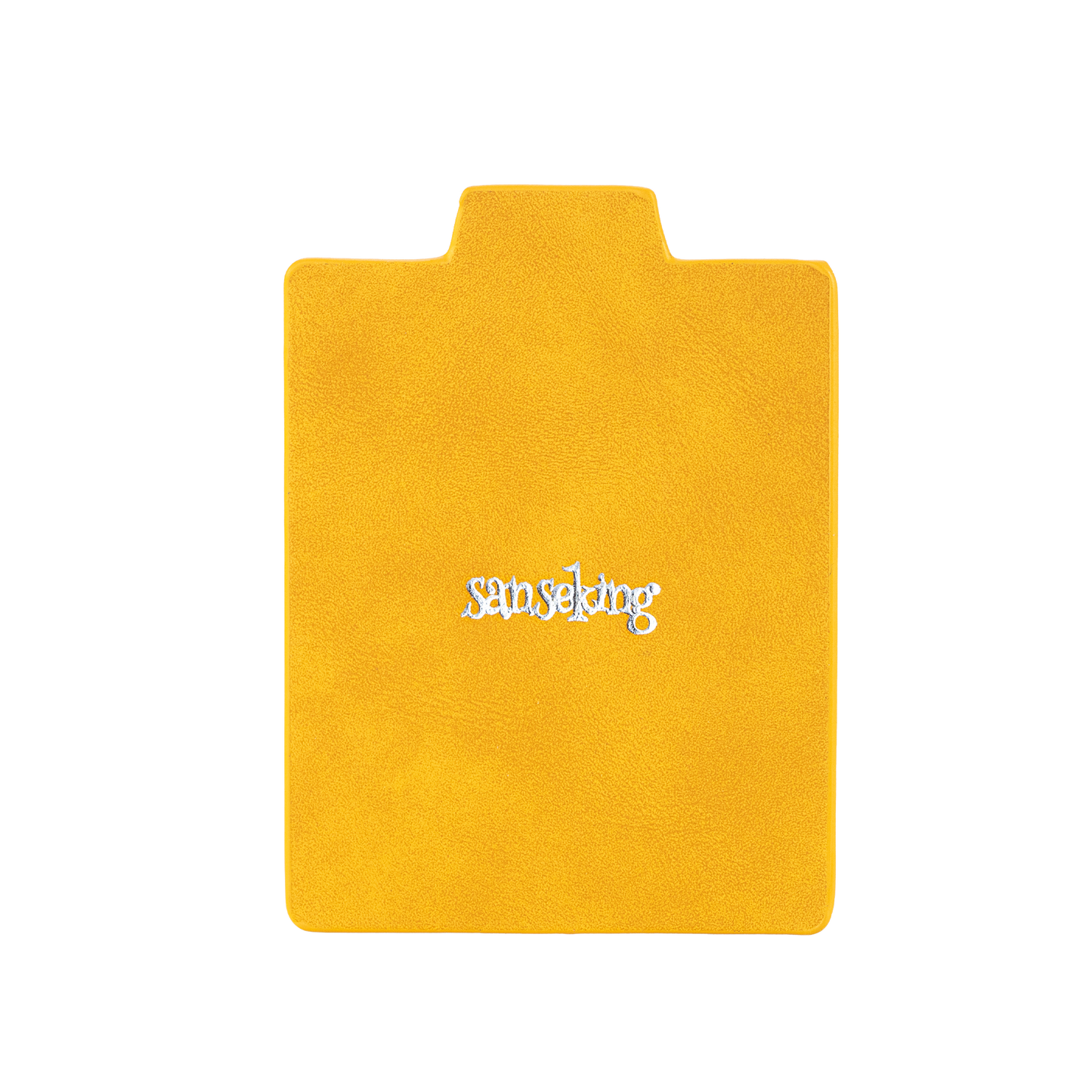 Color-Block Pu Deck Box Yellow with 1 Divider