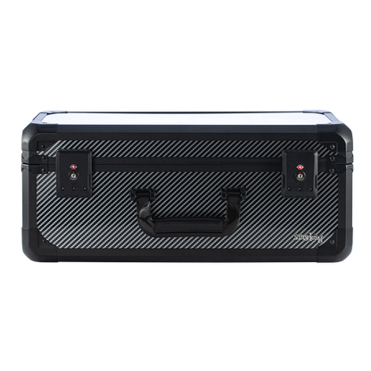【送料無料】カーボンファイバー製グレードカード収納ボックス（3コンパートメント）