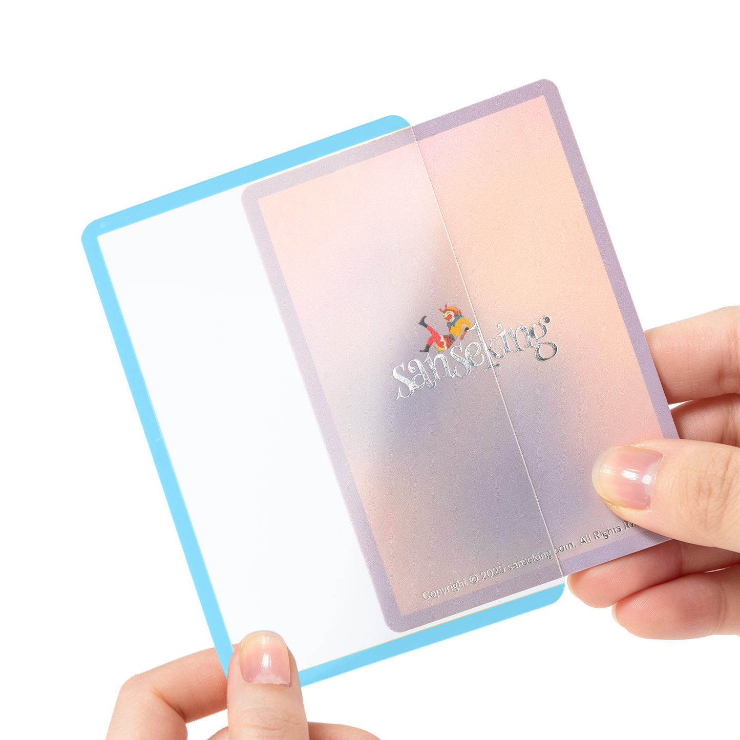 Color Border PVC Side-Loader 63*89mm for Yu-Gi-Oh!