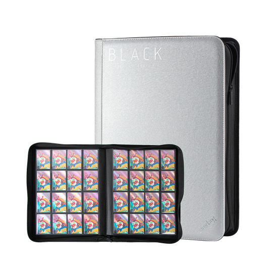 16-Pocket Premium Zip Binder - 1088 Pockets (Sliver)