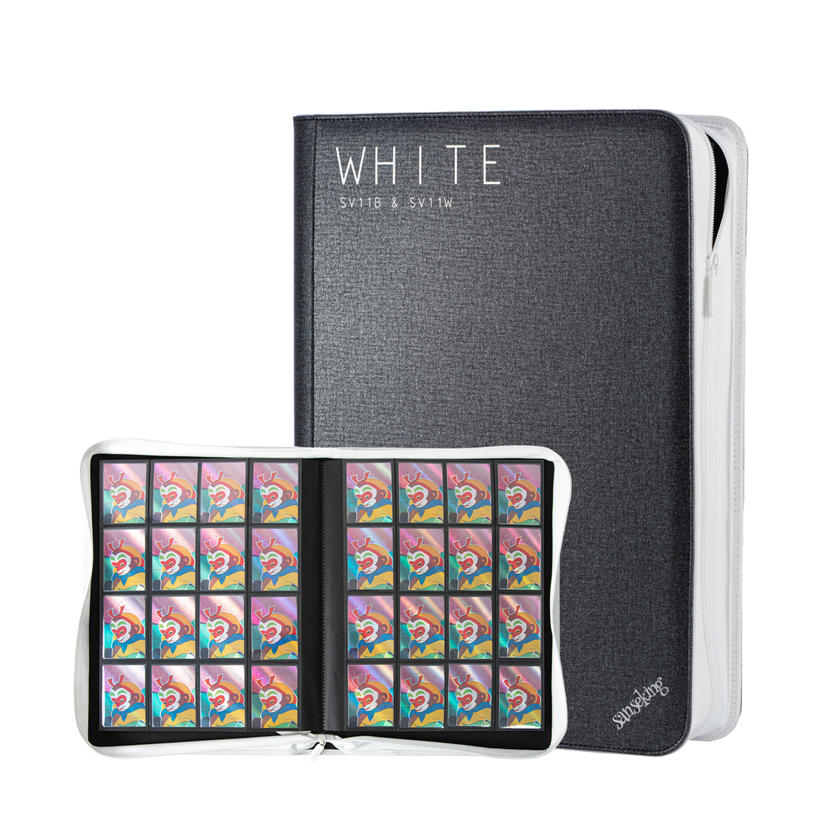 pokemon card holder binder 1088 Pockets Style:AMBER & AMETHYST abzan 50 XL) Premium Material The best MTG White