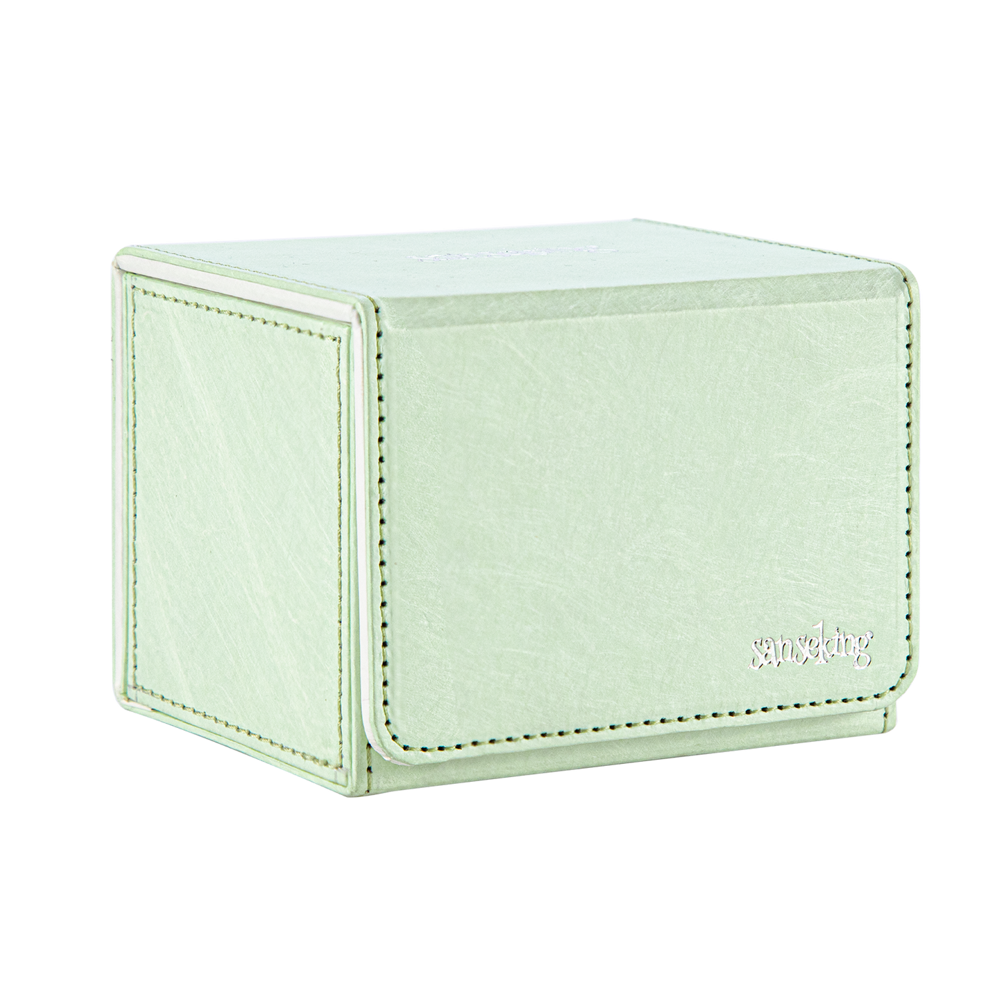 Magic Deck Box Fits 100+ yvek®  (Horizontal, Mint Green)