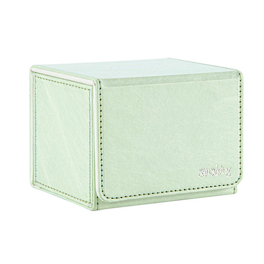 Magic Deck Box Fits 100+ yvek®  (Horizontal, Mint Green)