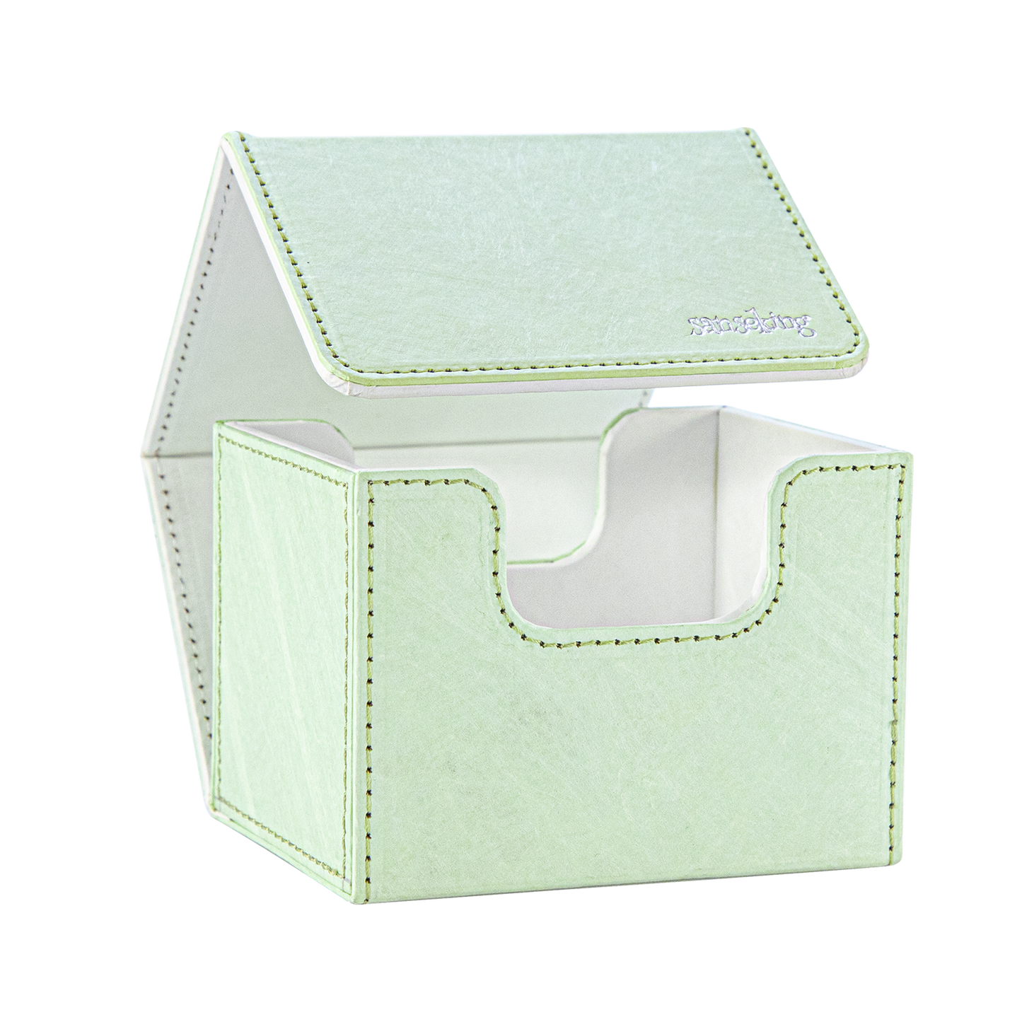 Magic Deck Box Fits 100+ yvek®  (Horizontal, Mint Green)