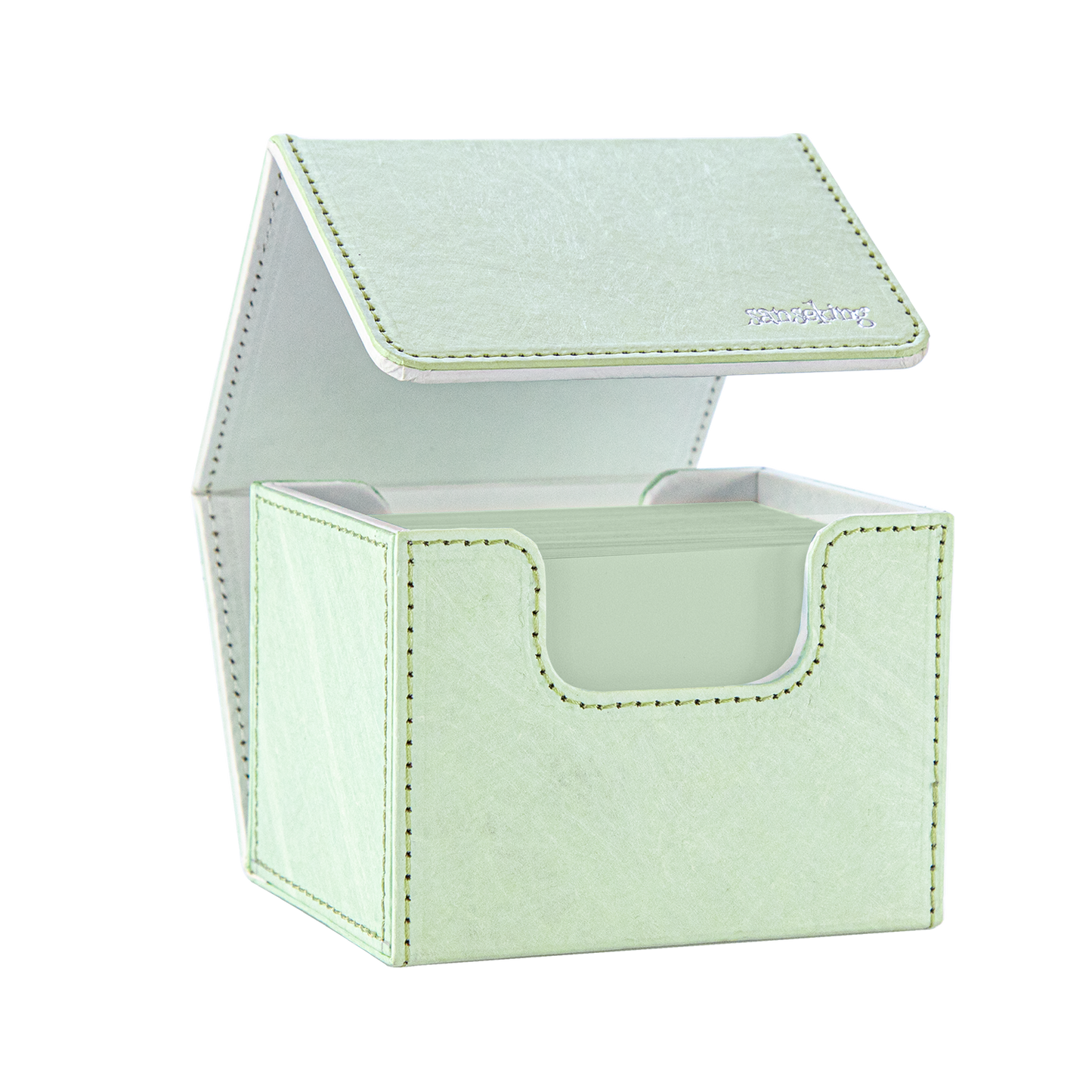 Magic Deck Box Fits 100+ yvek®  (Horizontal, Mint Green)